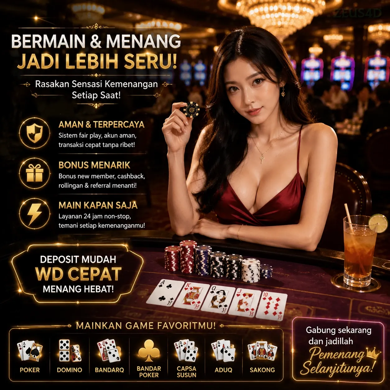 Ikon aplikasi zeus4d resmi